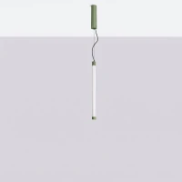 Pendant lamp 13W – linear tube, sage, DALI dimmable - Image 4