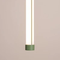 Pendant lamp 13W – linear tube, sage, DALI dimmable - Image 5