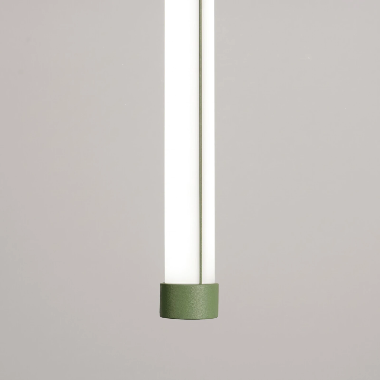 Pendant lamp 13.3W – linear, sage, DALI dimmable