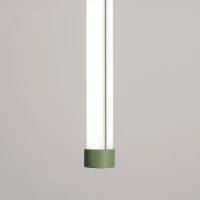 Pendant lamp 13.3W – linear, sage, DALI dimmable - Image 5