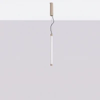 Pendant lamp 13.3W – linear, taupe, CRI98 - Image 4
