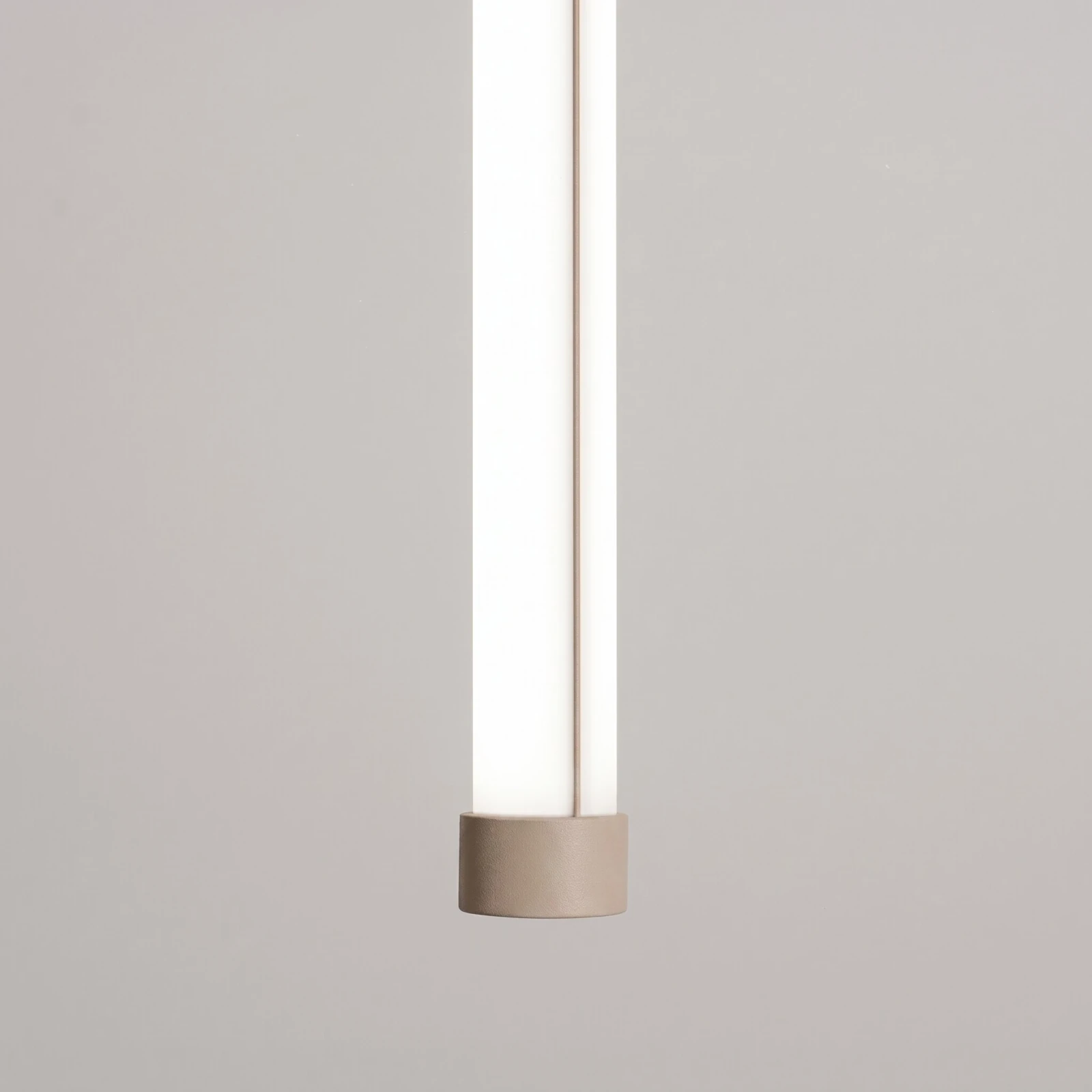 Pendant lamp 13.3W – linear, taupe, CRI98