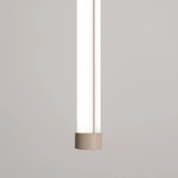 Pendant lamp 13.3W – linear, taupe, CRI98 - Image 5