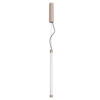 Pendant lamp 13.3W – linear, taupe, CRI98 - Image 3