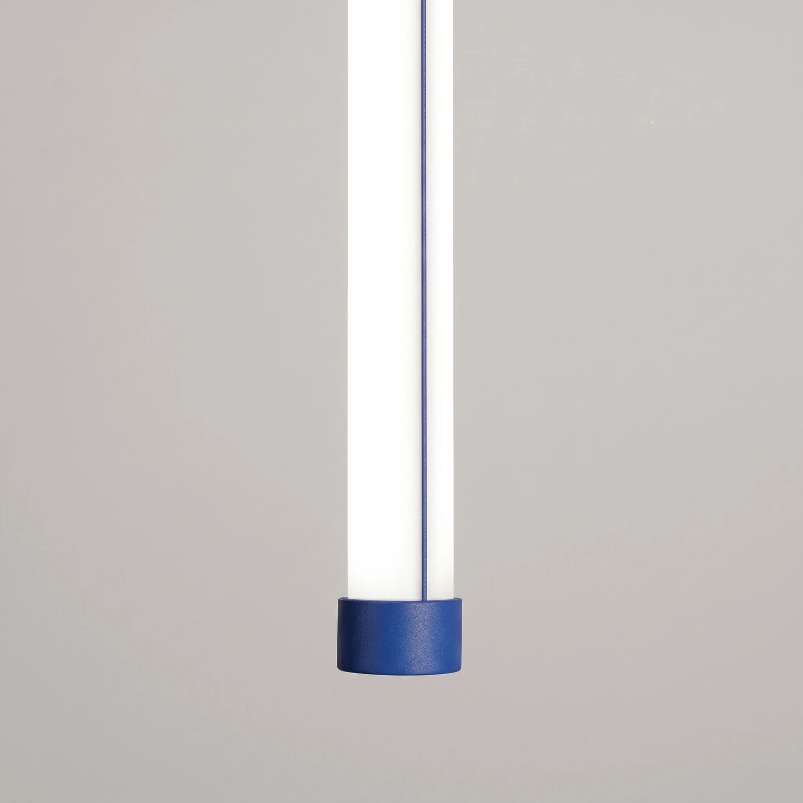 Pendant LED 13.3W – linear cylinder, ultramarine, CRI98