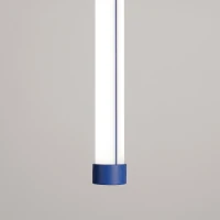 Pendant LED 13.3W – linear cylinder, ultramarine, CRI98 - Image 5