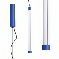 Pendant LED 13.3W – linear cylinder, ultramarine, CRI98 - Image 2