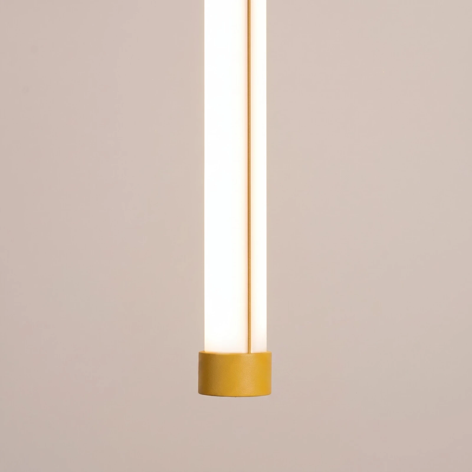 Pendant lamp 13W – linear, yellow, DALI dimmable