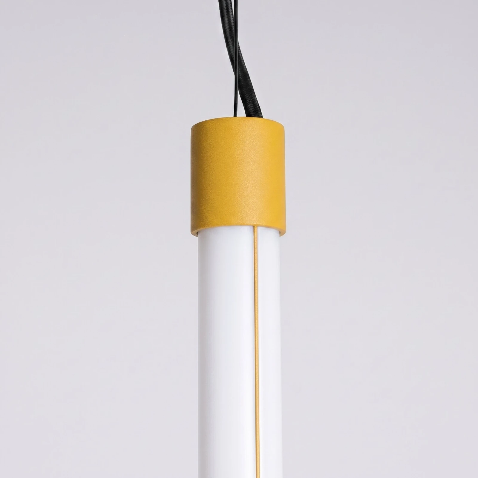 Pendant lamp 13W – linear, yellow, DALI dimmable