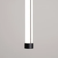 Pakabinamas LED šviestuvas 200 cm – linijinis, juodas, CRI98 - Nuotrauka 5