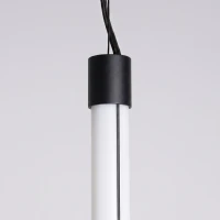 Pakabinamas LED šviestuvas 200 cm – linijinis, juodas, CRI98 - Nuotrauka 6