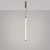 Pendant lamp 200 cm – linear, brown, LED 4000K - Image 4