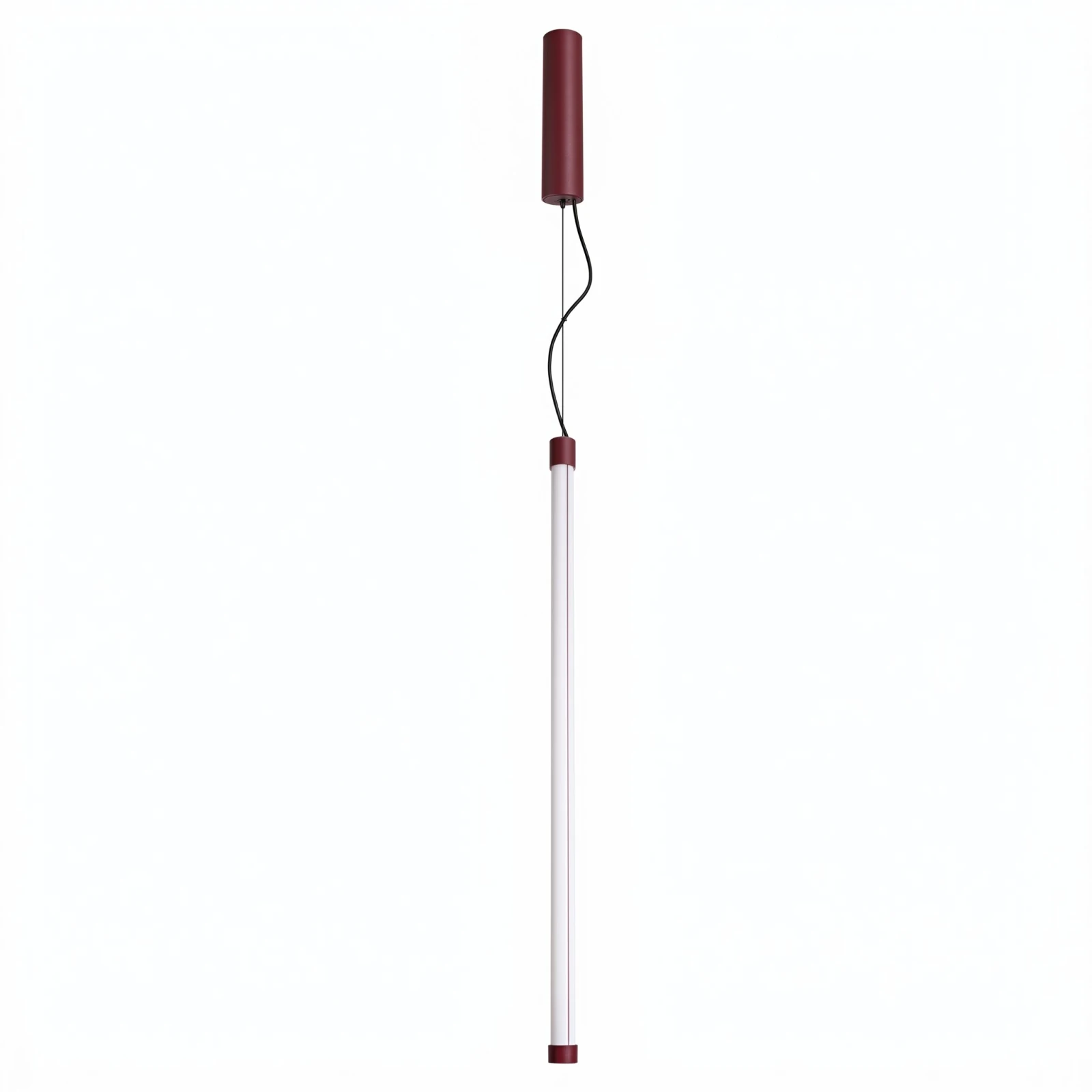 Pakabinamas šviestuvas 200 cm – linijinis, bordo, DALI dimavimas