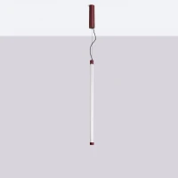 Pakabinamas LED šviestuvas 200 cm – linijinis, bordo, CRI98 - Nuotrauka 4