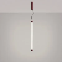 Pakabinamas LED šviestuvas 200 cm – linijinis, bordo, CRI98 - Nuotrauka 1