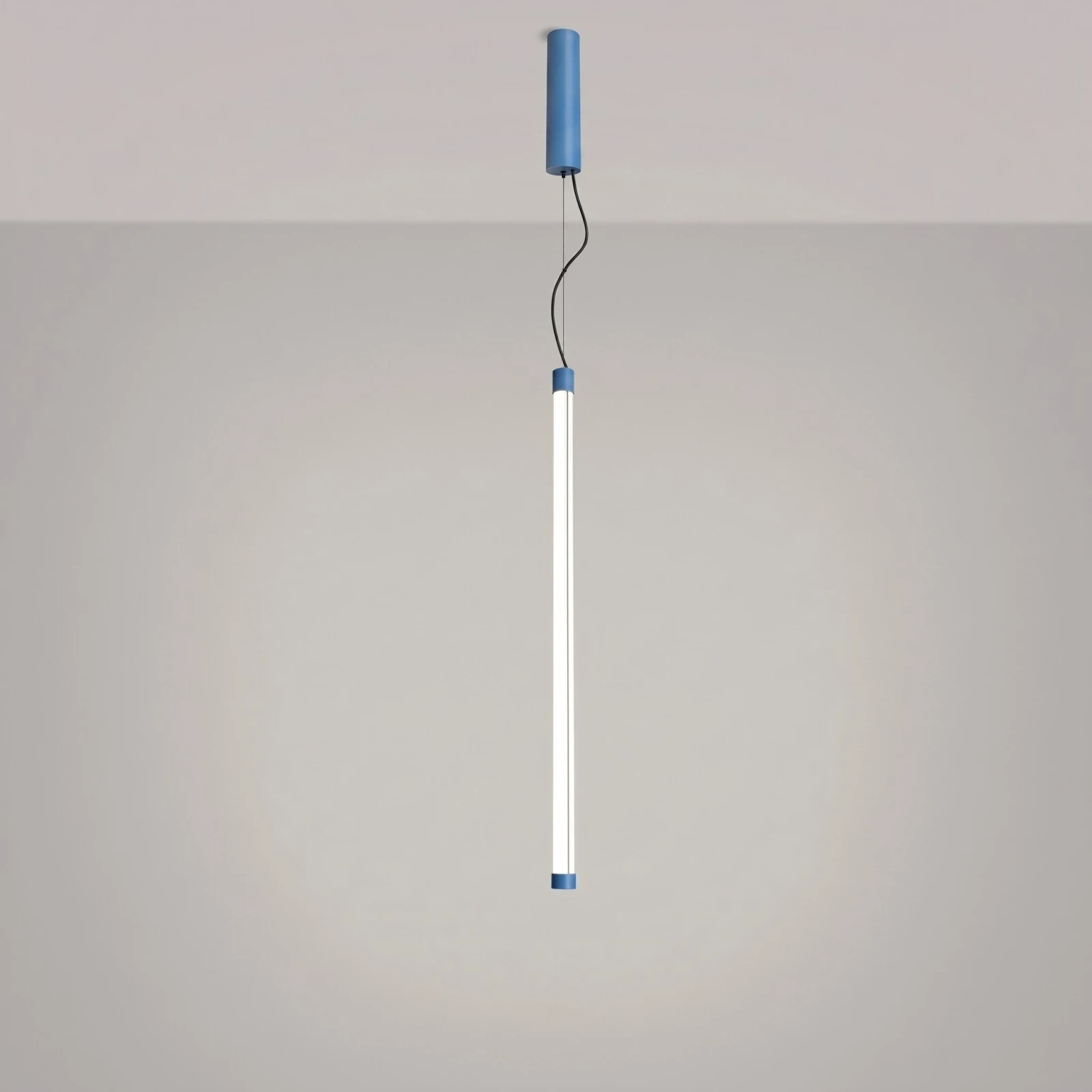 Pendant lamp 18.6W – linear, azure, CRI98