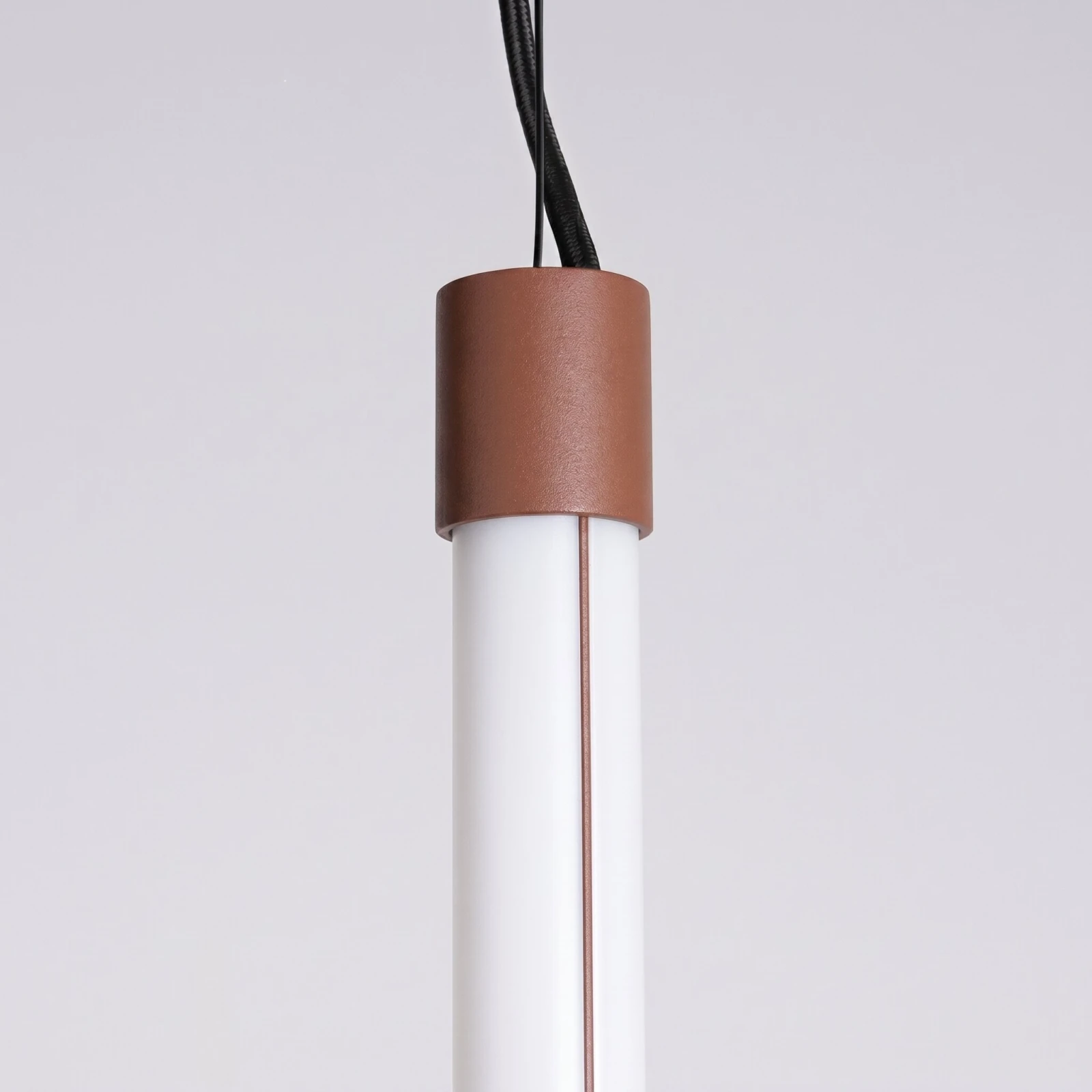 Pendant lamp 18.2W – linear, mocha, DALI dimmable