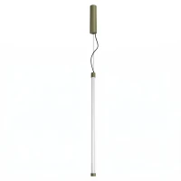 Pendant LED lamp 18.2W – linear, olive green, DALI - Image 3