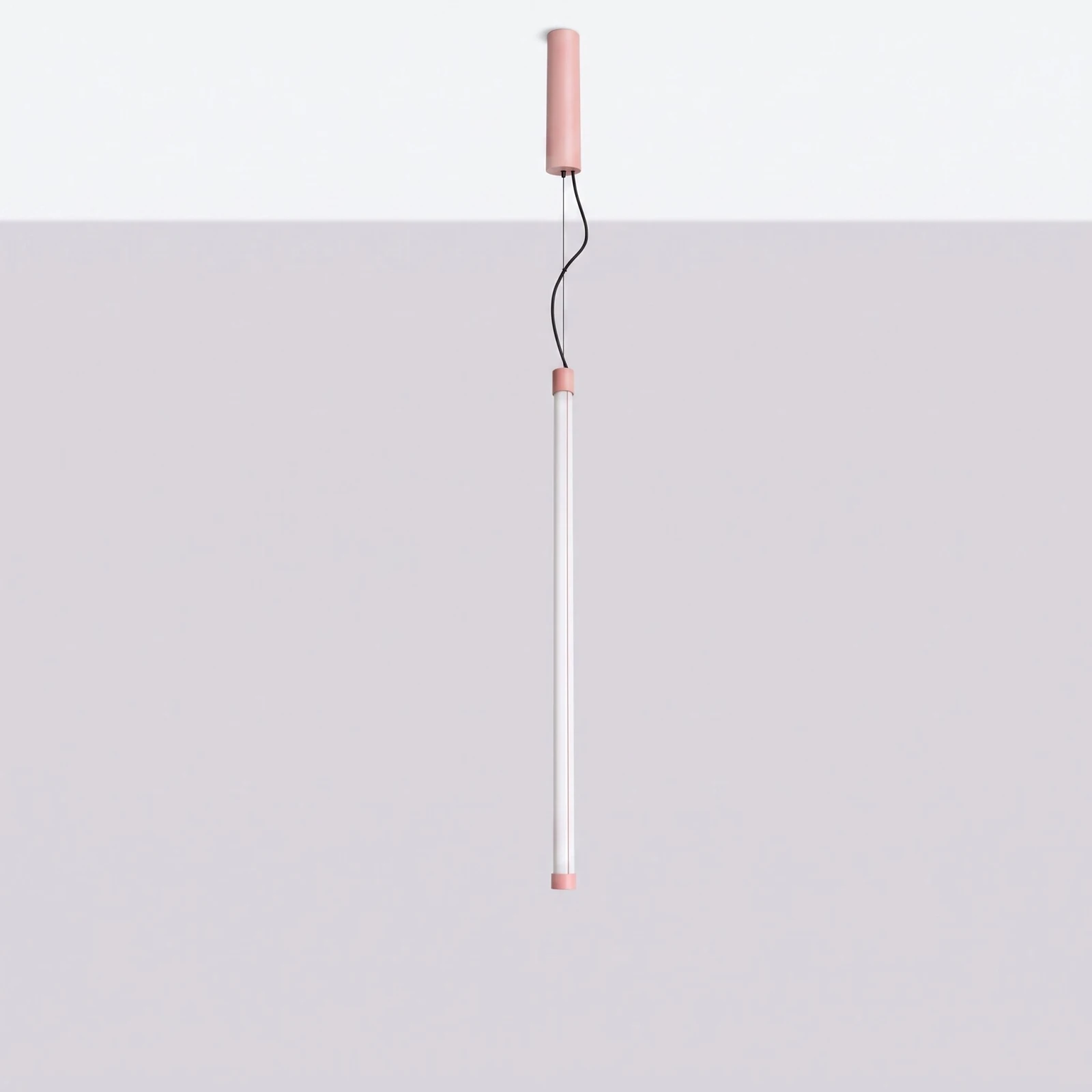Pendant lamp 18.2W – linear, peach, DALI dimmable