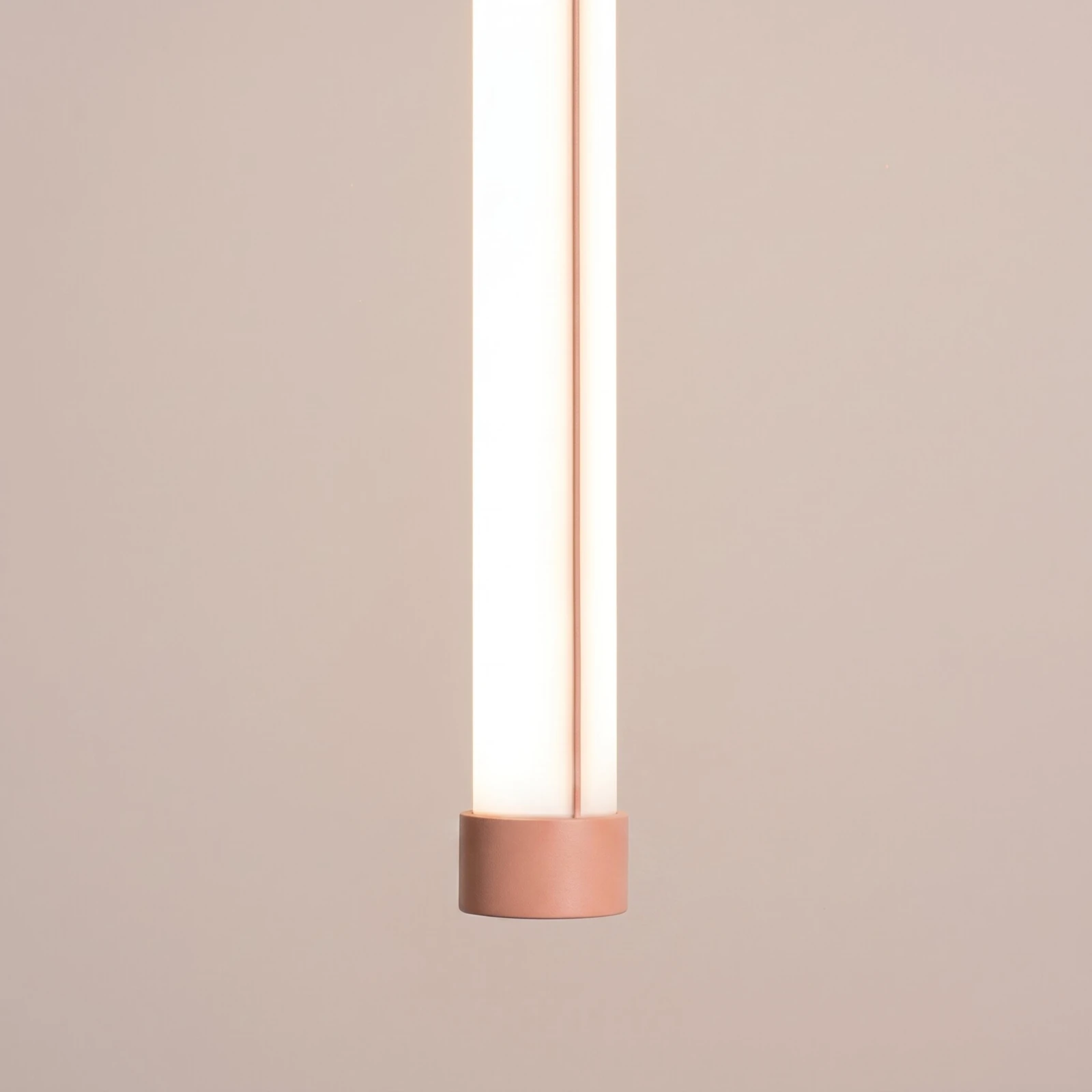 Pendant lamp 18.2W – linear, peach, DALI dimmable