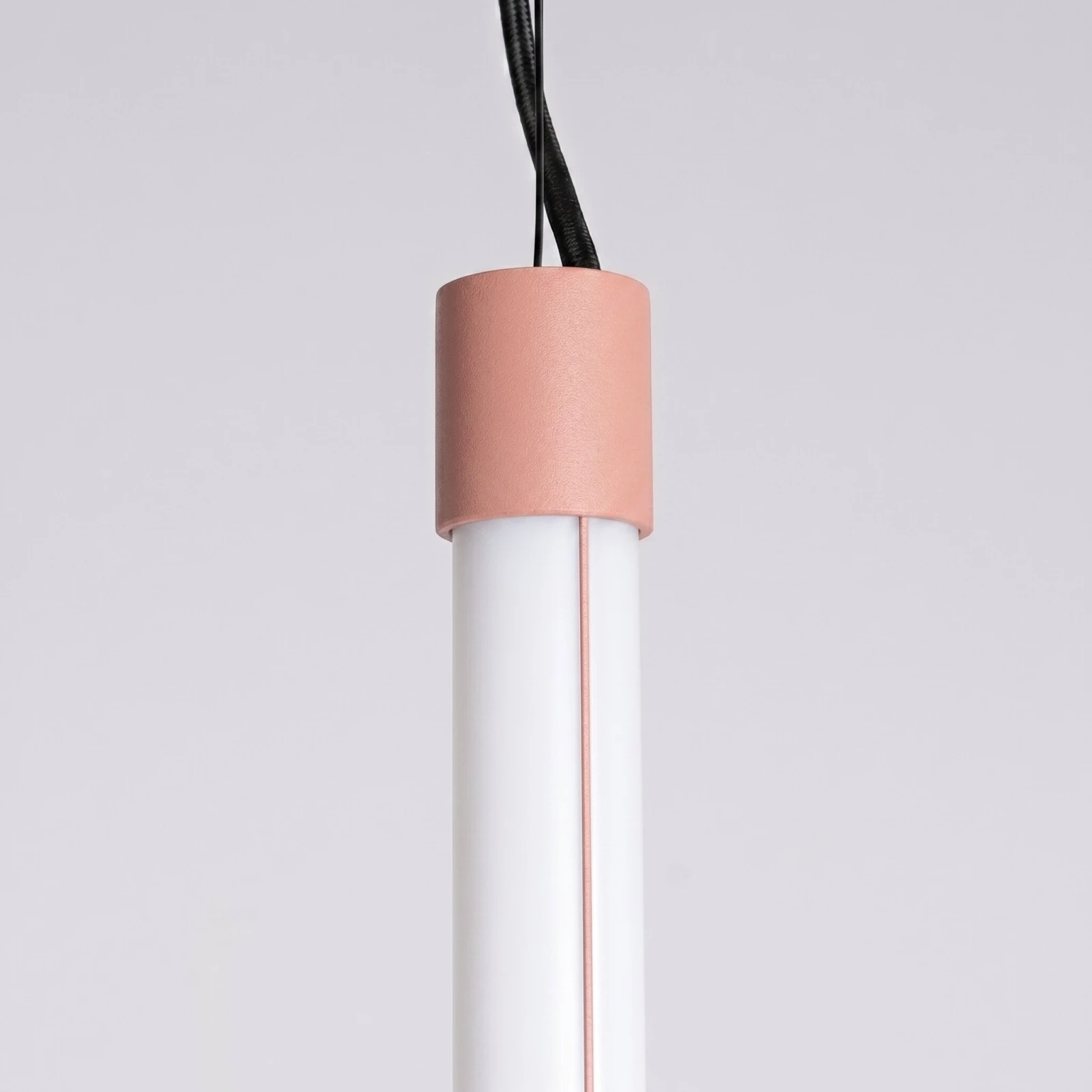 Pendant lamp 200 cm – linear, peach, DALI dimmable