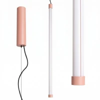 Pendant lamp 200 cm – linear, peach, DALI dimmable - Image 2