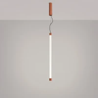 Pakabinamas LED 200 cm – linijinis, raudona, CRI98 - Nuotrauka 1