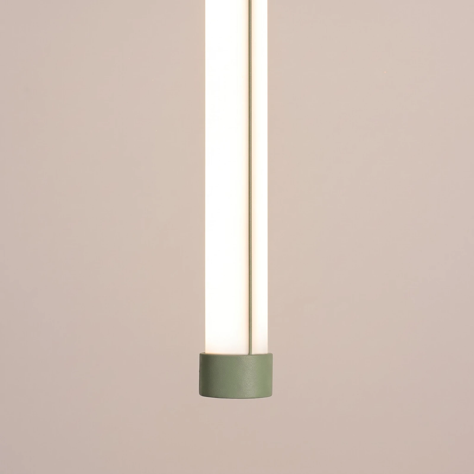 Pendant lamp 200 cm – linear, sage, DALI dimmable