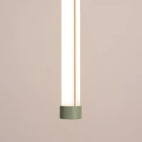 Pendant lamp 200 cm – linear, sage, DALI dimmable - Image 5