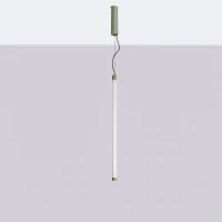 Pendant lamp 200 cm – linear, sage, DALI dimmable - Image 4