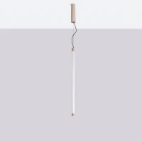 Pendant lamp 18.2W – linear, taupe, DALI dimmable - Image 4
