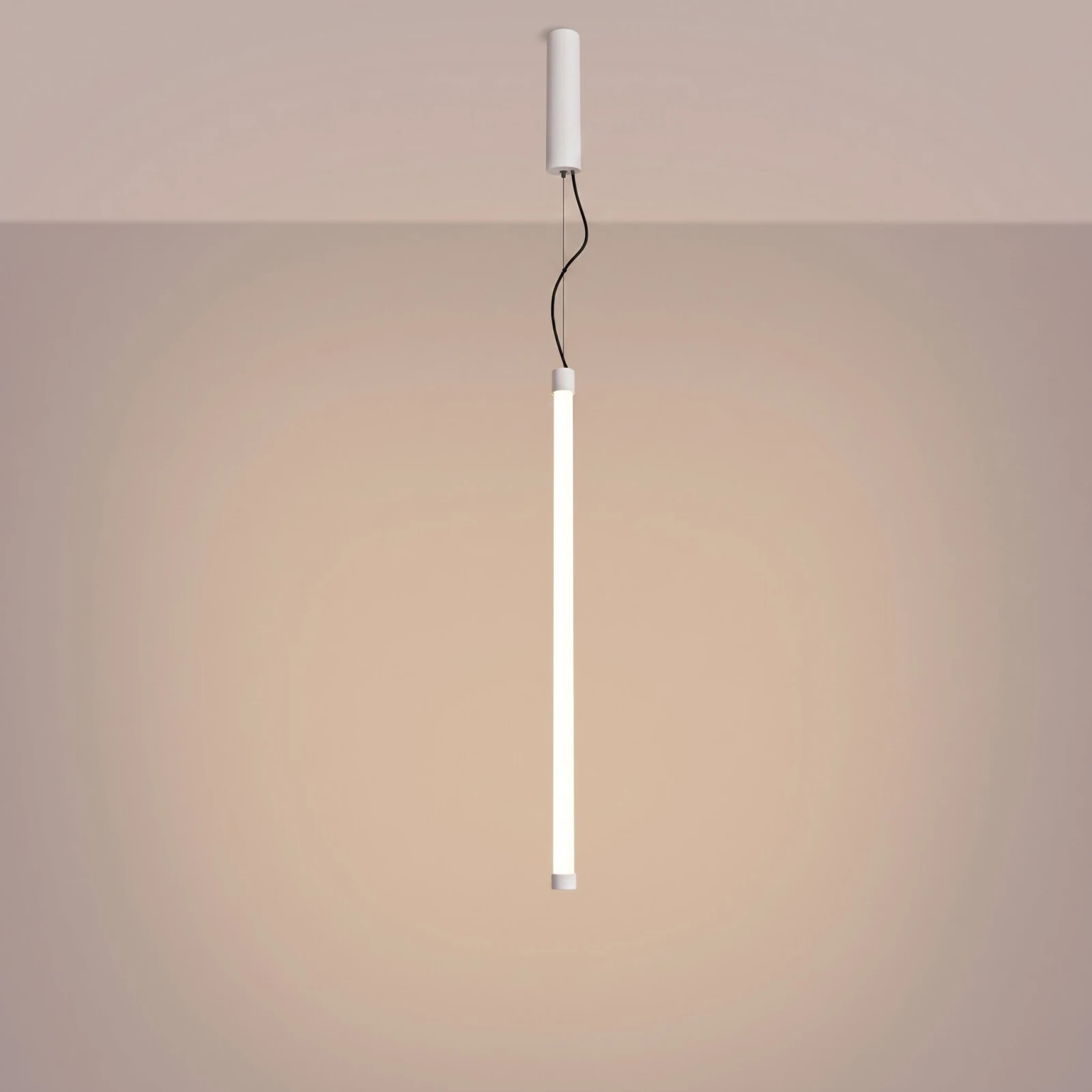 Pendant LED lamp 18.2W – linear, white, DALI dimmable