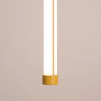 Pendant lamp 200 cm – linear, yellow, DALI dimmable - Image 5