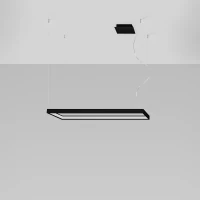 Pendant Light 100 cm / 40W – Linear, Black, 3000K - Image 3