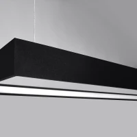 Pendant light 40W – rectangular, black, CRI98 - Image 6